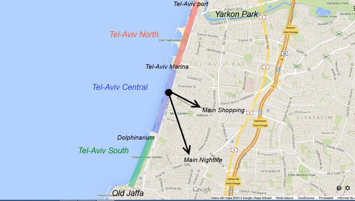 зураг Tel Aviv шөнийн