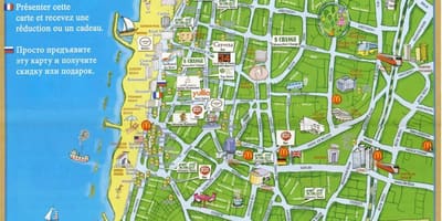 Tel Aviv газрууд газрын зураг