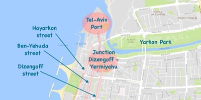 Парк hayarkon газрын зураг